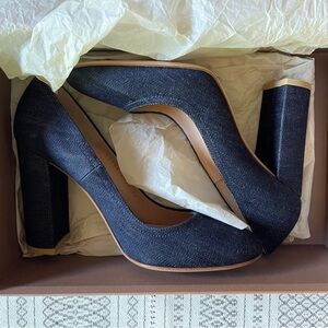 Gianvito Rossi denim High Heeled Pumps